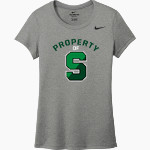 Stuart Tartans Nike Women's Team Legend Short Sleeve Tee Front Thumbnail