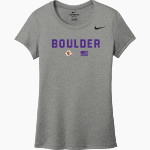 BOULDER HIGH SCHOOL PANTHERS <span class="pdp-name-mascot">BOULDER PANTHERS</span> Nike Women's Team Legend Short Sleeve Tee Front Thumbnail