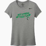 West Lutheran Warriors Nike Women's Team Legend Short Sleeve Tee Front Thumbnail