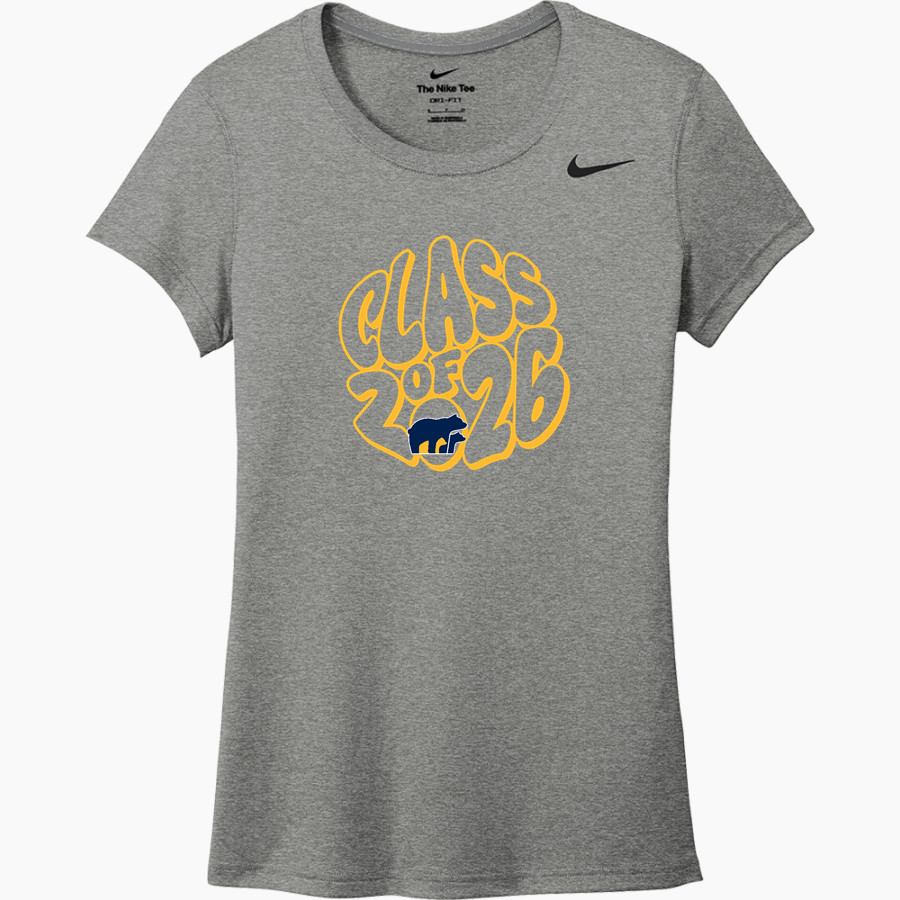 Cabin Branch Bears Nike Women's Team Legend Short Sleeve Tee