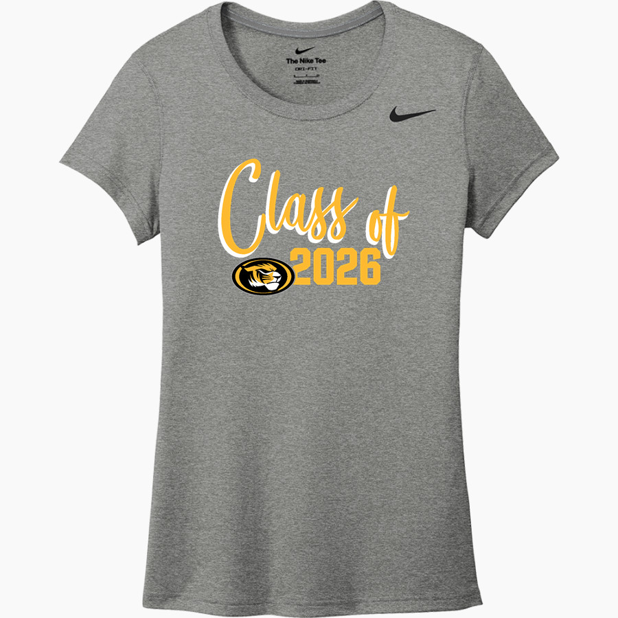 Trinity Tigers Nike Women's Team Legend Short Sleeve Tee