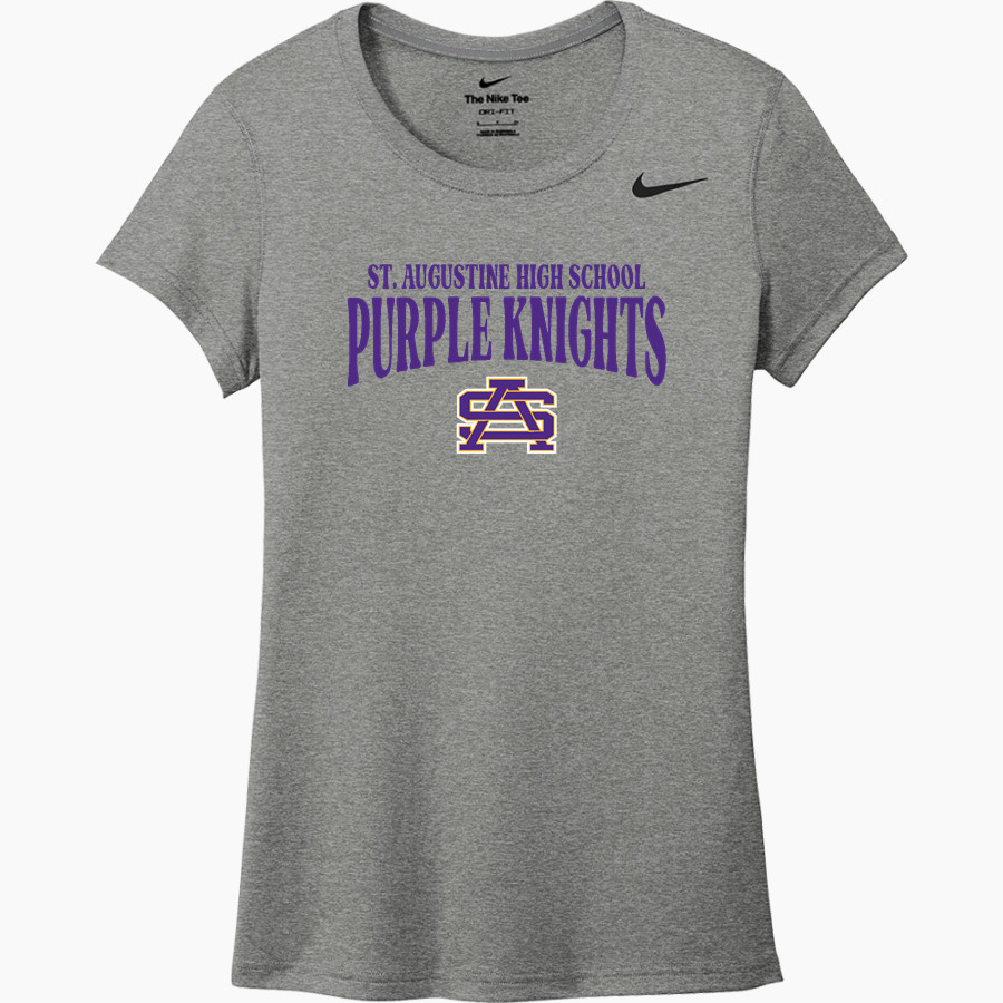 ST. AUGUSTINE HIGH SCHOOL PURPLE KNIGHTS Nike Women's Team Legend Short Sleeve Tee