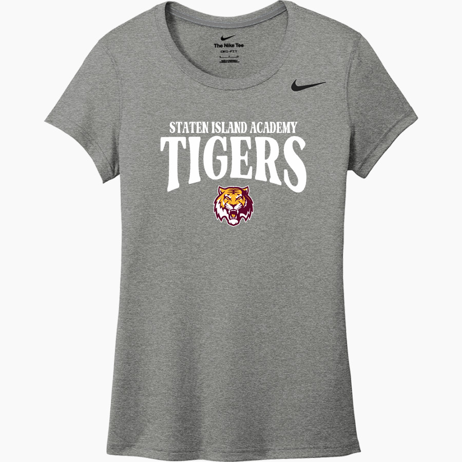 STATEN ISLAND ACADEMY The Official Store of the Tigers <span class="pdp-name-mascot">STATEN ISLAND ACADEMY TIGERS</span> Nike Women's Team Legend Short Sleeve Tee