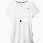 Cornell Rams <span class="pdp-name-mascot">Cornell Rams</span> Nike Women's Team Legend Short Sleeve Tee Front Thumbnail
