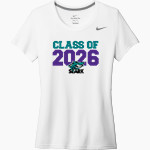 Southeast Arkansas Sharks Nike Women's Team Legend Short Sleeve Tee Front Thumbnail