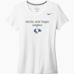 VISTA DEL LAGO HIGH SCHOOL EAGLES Nike Women's Team Legend Short Sleeve Tee Front Thumbnail