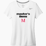 Master's Lions <span class="pdp-name-mascot">Master's Lions</span> Nike Women's Team Legend Short Sleeve Tee Front Thumbnail