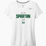 Michigan State University Spartans <span class="pdp-name-mascot">Michigan State University Spartans</span> Nike Women's Team Legend Short Sleeve Tee Front Thumbnail