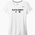 PLATTE COUNTY HIGH SCHOOL PIRATES <span class="pdp-name-mascot">PLATTE COUNTY PIRATES</span> Nike Women's Team Legend Short Sleeve Tee Front Thumbnail