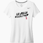 La Jolla Vikings Nike Women's Team Legend Short Sleeve Tee Front Thumbnail