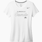CLARKSVILLE HIGH SCHOOL GENERALS <span class="pdp-name-mascot">CLARKSVILLE GENERALS</span> Nike Women's Team Legend Short Sleeve Tee Front Thumbnail