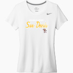 ROUGH ROCK COMMUNITY SCHOOL SUN DEVILS <span class="pdp-name-mascot">ROUGH ROCK COMMUNITY SUN DEVILS</span> Nike Women's Team Legend Short Sleeve Tee Front Thumbnail