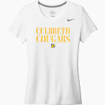CULBRETH Cougars <span class="pdp-name-mascot">GREY CULBRETH MIDDLE SCHOOL Cougars</span> Nike Women's Team Legend Short Sleeve Tee Front Thumbnail