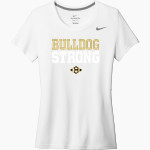 Brookside Intermediate Bulldogs <span class="pdp-name-mascot">Brookside Intermediate Bulldogs</span> Nike Women's Team Legend Short Sleeve Tee Front Thumbnail
