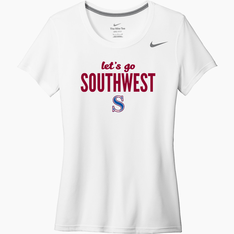 SOUTHWEST HIGH SCHOOL RAIDERS Nike Women's Team Legend Short Sleeve Tee