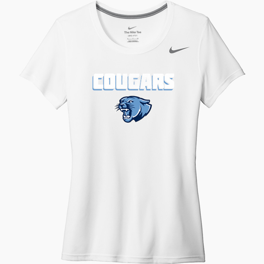 CROW HIGH SCHOOL Cougars Online Store Nike Women's Team Legend Short Sleeve Tee