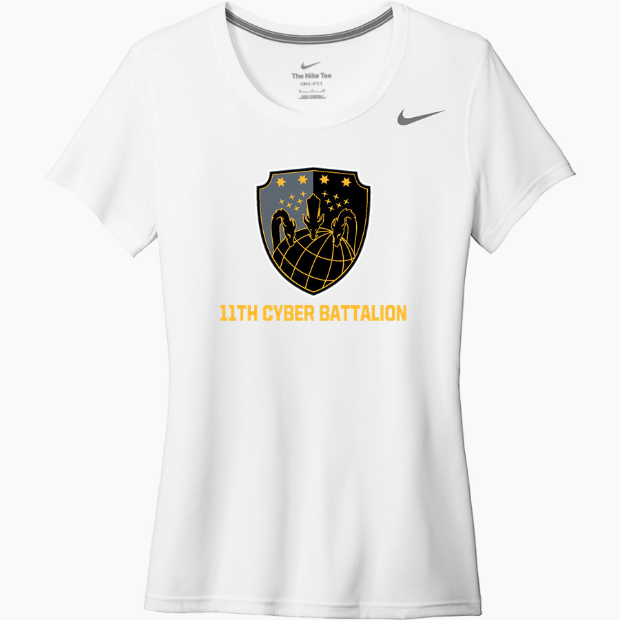 11th CYBER BATTALION 11th CYBER BATTALION <span class="pdp-name-mascot">11th CYBER BATTALION</span> Nike Women's Team Legend Short Sleeve Tee