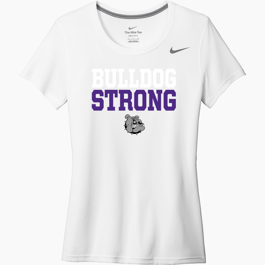 Garfield Bulldogs Nike Women's Team Legend Short Sleeve Tee
