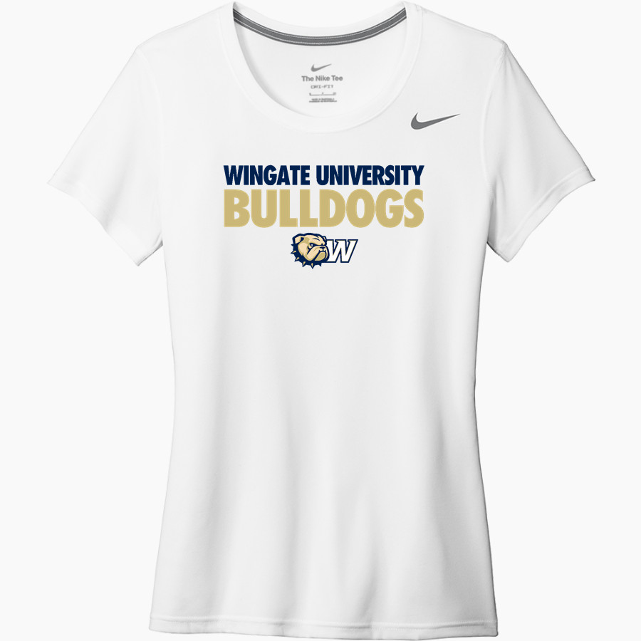 Wingate University Bulldogs Nike Women's Team Legend Short Sleeve Tee