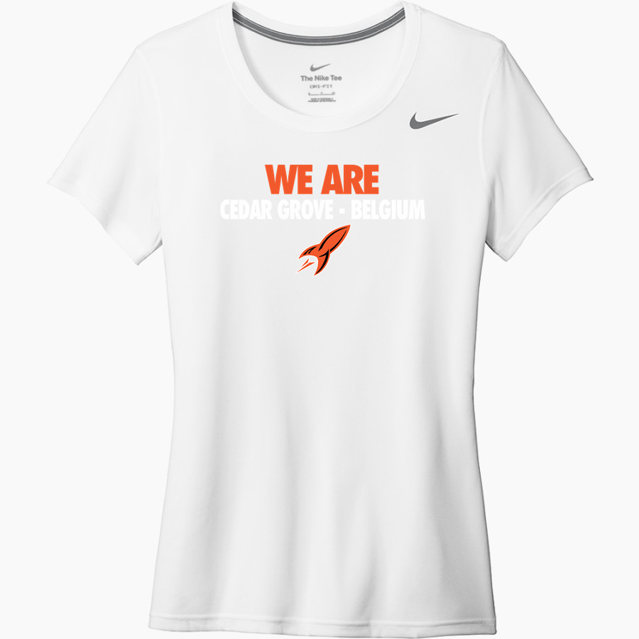CEDAR GROVE-BELGIUM HIGH SCHOOL ROCKETS <span class="pdp-name-mascot">CEDAR GROVE - BELGIUM ROCKETS</span> Nike Women's Team Legend Short Sleeve Tee