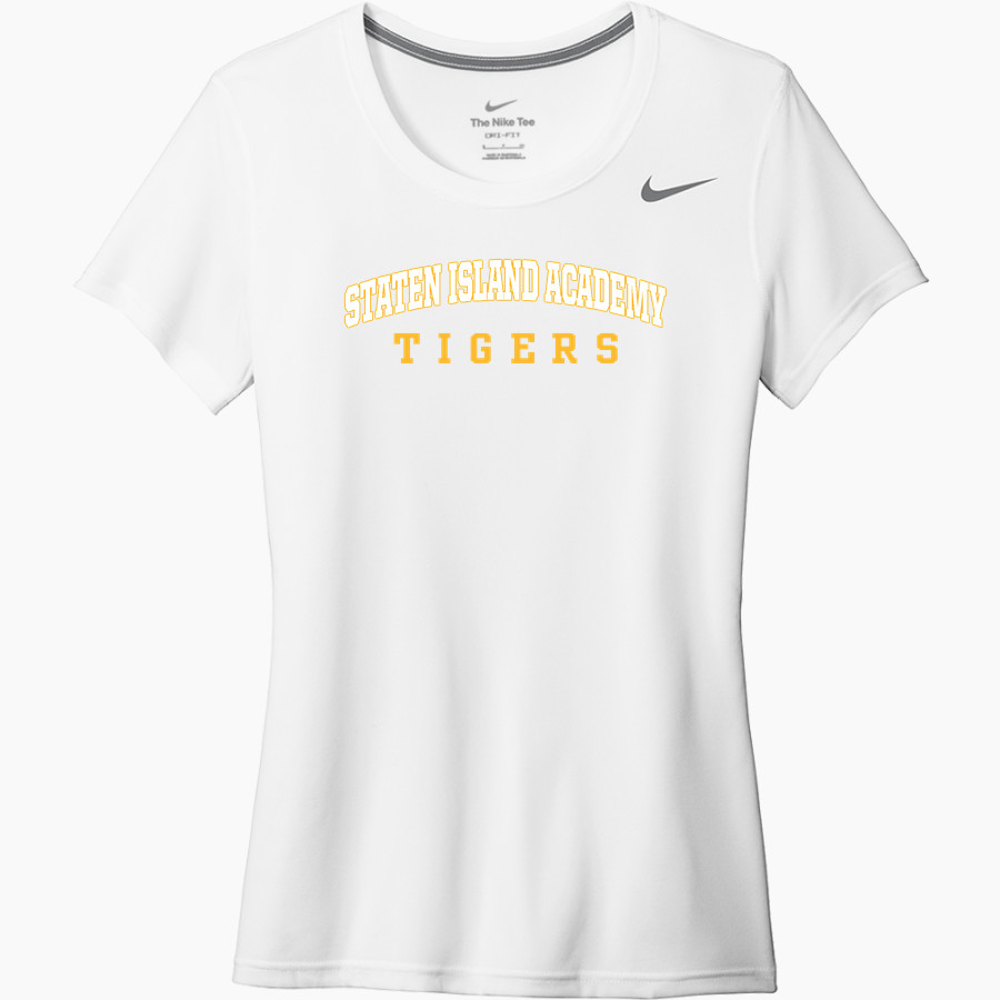 STATEN ISLAND ACADEMY The Official Store of the Tigers <span class="pdp-name-mascot">STATEN ISLAND ACADEMY TIGERS</span> Nike Women's Team Legend Short Sleeve Tee