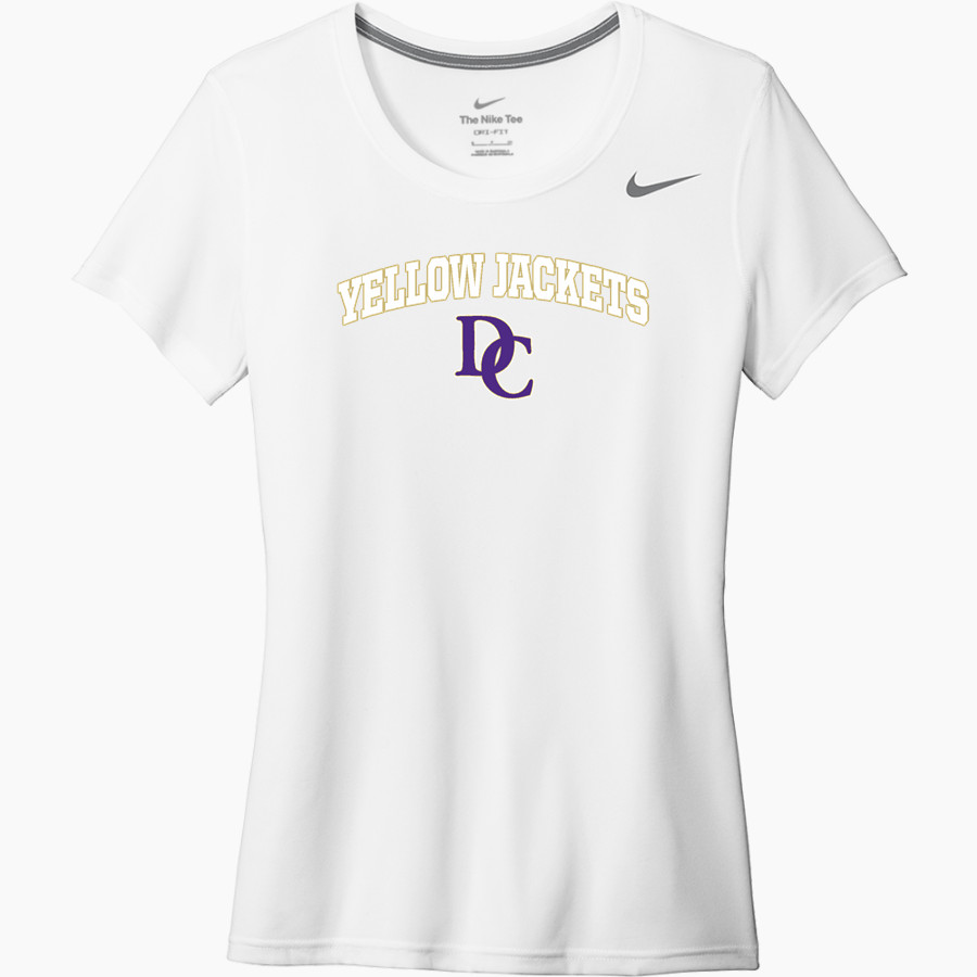 Defiance College Yellow Jackets Nike Women's Team Legend Short Sleeve Tee