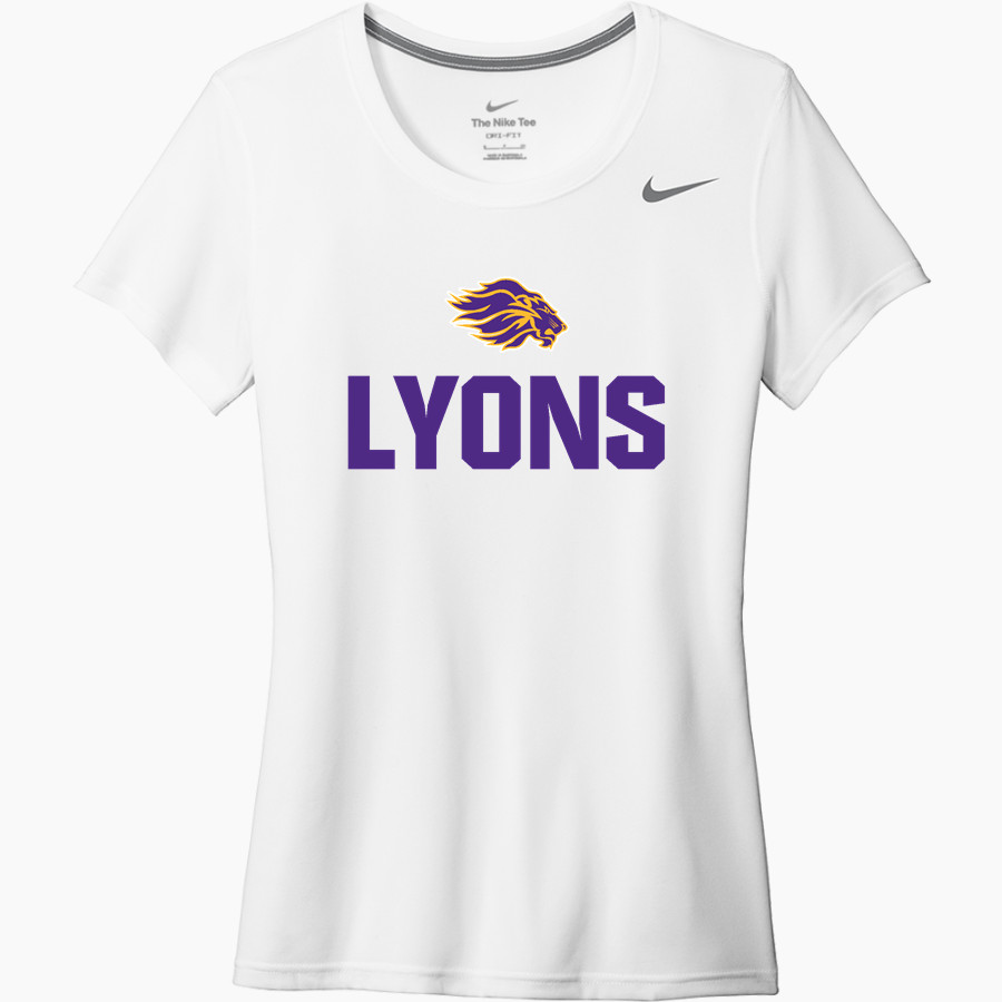 LYON COUNTY HIGH SCHOOL LYONS Nike Women's Team Legend Short Sleeve Tee