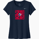 Bluefield University Sideline Store <span class="pdp-name-mascot">Bluefield University</span> Nike Women's Team Legend Short Sleeve Tee Front Thumbnail