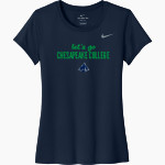 Chesapeake College Skipjacks Nike Women's Team Legend Short Sleeve Tee Front Thumbnail