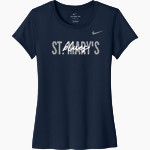St. Mary's Academy Nike Women's Team Legend Short Sleeve Tee Front Thumbnail
