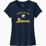 Burrillville Broncos Nike Women's Team Legend Short Sleeve Tee Front Thumbnail