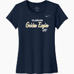 Clarion Golden Eagles <span class="pdp-name-mascot">Clarion - Penn West University Golden Eagles</span> Nike Women's Team Legend Short Sleeve Tee Front Thumbnail