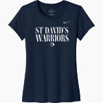 ST DAVID'S HIGH SCHOOL WARRIORS <span class="pdp-name-mascot">ST DAVID'S WARRIORS</span> Nike Women's Team Legend Short Sleeve Tee Front Thumbnail