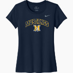 McMurray Mustangs <span class="pdp-name-mascot">McMurray Middle School Mustangs</span> Nike Women's Team Legend Short Sleeve Tee Front Thumbnail
