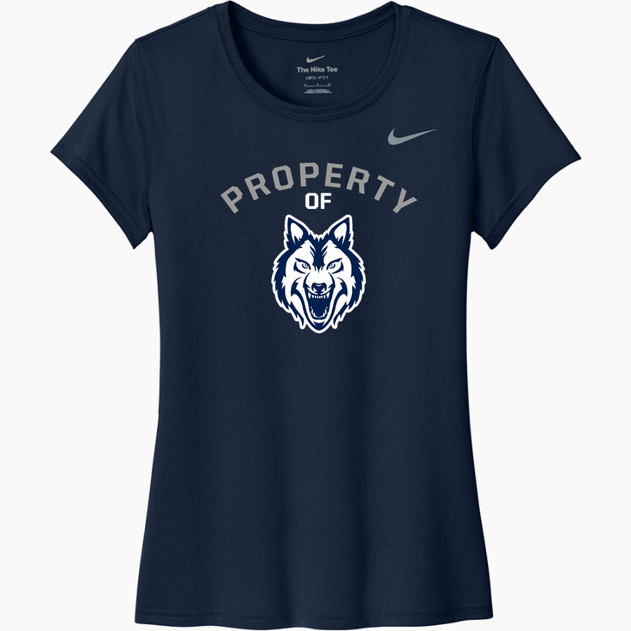 BLUE MOUNTAIN Timberwolves <span class="pdp-name-mascot">BLUE MOUNTAIN COMMUNITY COLLEGE Timberwolves</span> Nike Women's Team Legend Short Sleeve Tee