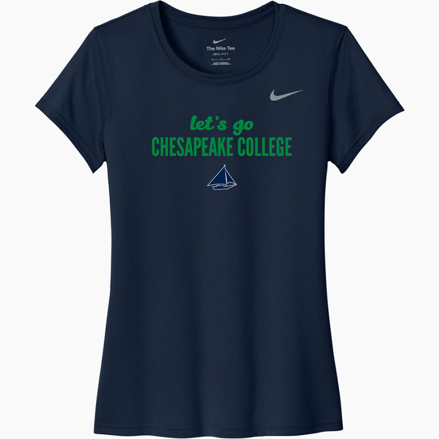 Chesapeake College Skipjacks Nike Women's Team Legend Short Sleeve Tee
