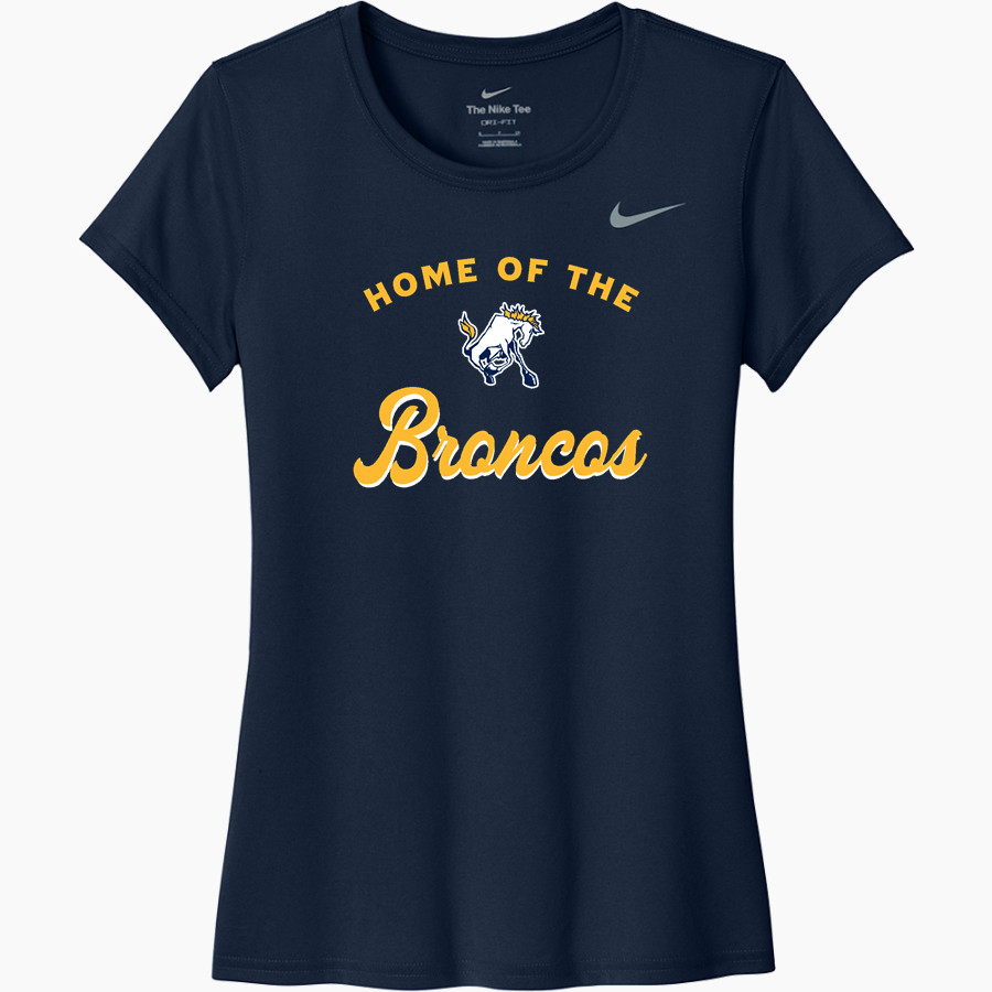 Burrillville Broncos Nike Women's Team Legend Short Sleeve Tee