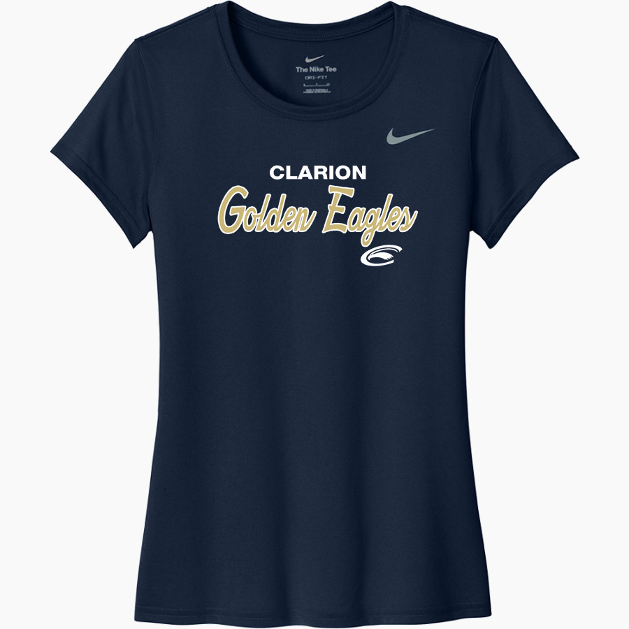 Clarion Golden Eagles <span class="pdp-name-mascot">Clarion - Penn West University Golden Eagles</span> Nike Women's Team Legend Short Sleeve Tee
