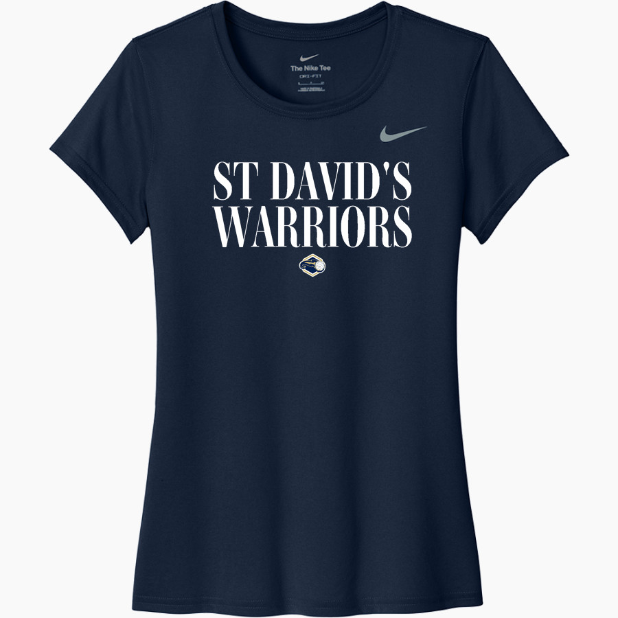 ST DAVID'S HIGH SCHOOL WARRIORS <span class="pdp-name-mascot">ST DAVID'S WARRIORS</span> Nike Women's Team Legend Short Sleeve Tee