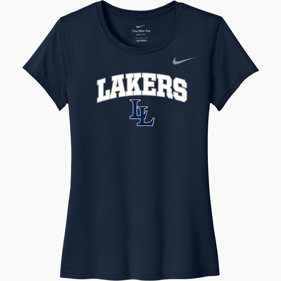 La Lumiere School Lakers Online Store <span class="pdp-name-mascot">La Lumiere Lakers</span> Nike Women's Team Legend Short Sleeve Tee