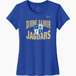 Divine Savior Academy Jaguars <span class="pdp-name-mascot">Divine Savior Academy Jaguars</span> Nike Women's Team Legend Short Sleeve Tee Front Thumbnail