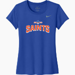 Santa Teresa Saints Nike Women's Team Legend Short Sleeve Tee Front Thumbnail