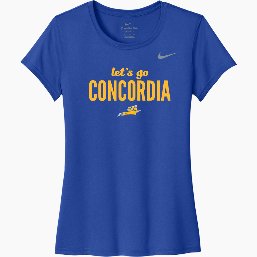 Concordia Clippers Nike Women's Team Legend Short Sleeve Tee