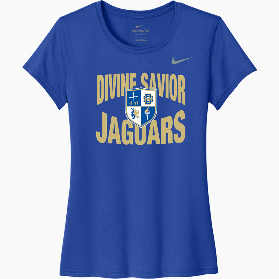 Divine Savior Academy Jaguars <span class="pdp-name-mascot">Divine Savior Academy Jaguars</span> Nike Women's Team Legend Short Sleeve Tee