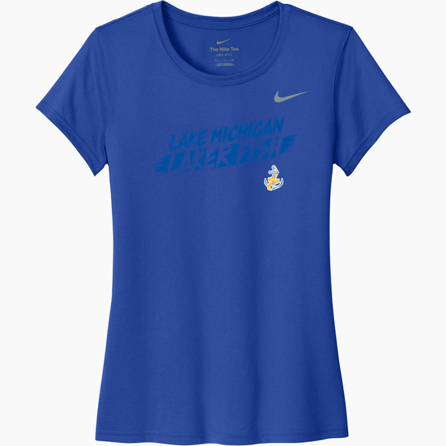 LAKE MICHIGAN CATHOLIC HIGH SCH LAKER FISH <span class="pdp-name-mascot">LAKE MICHIGAN LAKER FISH</span> Nike Women's Team Legend Short Sleeve Tee