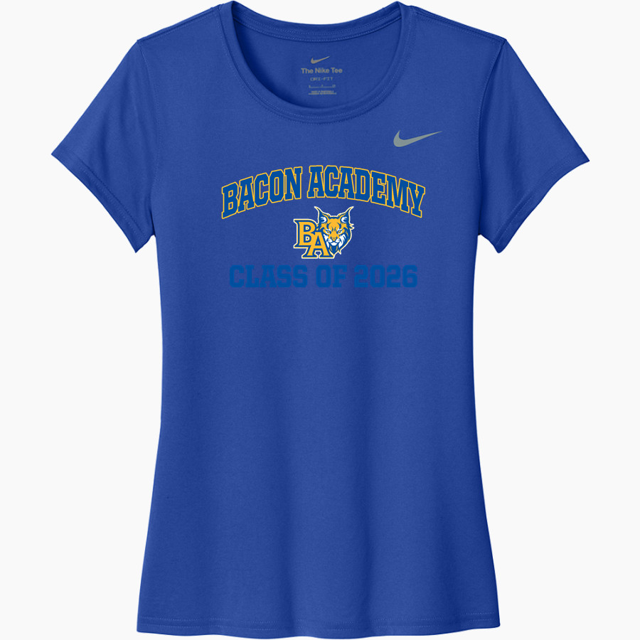 BACON ACADEMY BOBCATS <span class="pdp-name-mascot">BACON ACADEMY BOBCATS</span> Nike Women's Team Legend Short Sleeve Tee