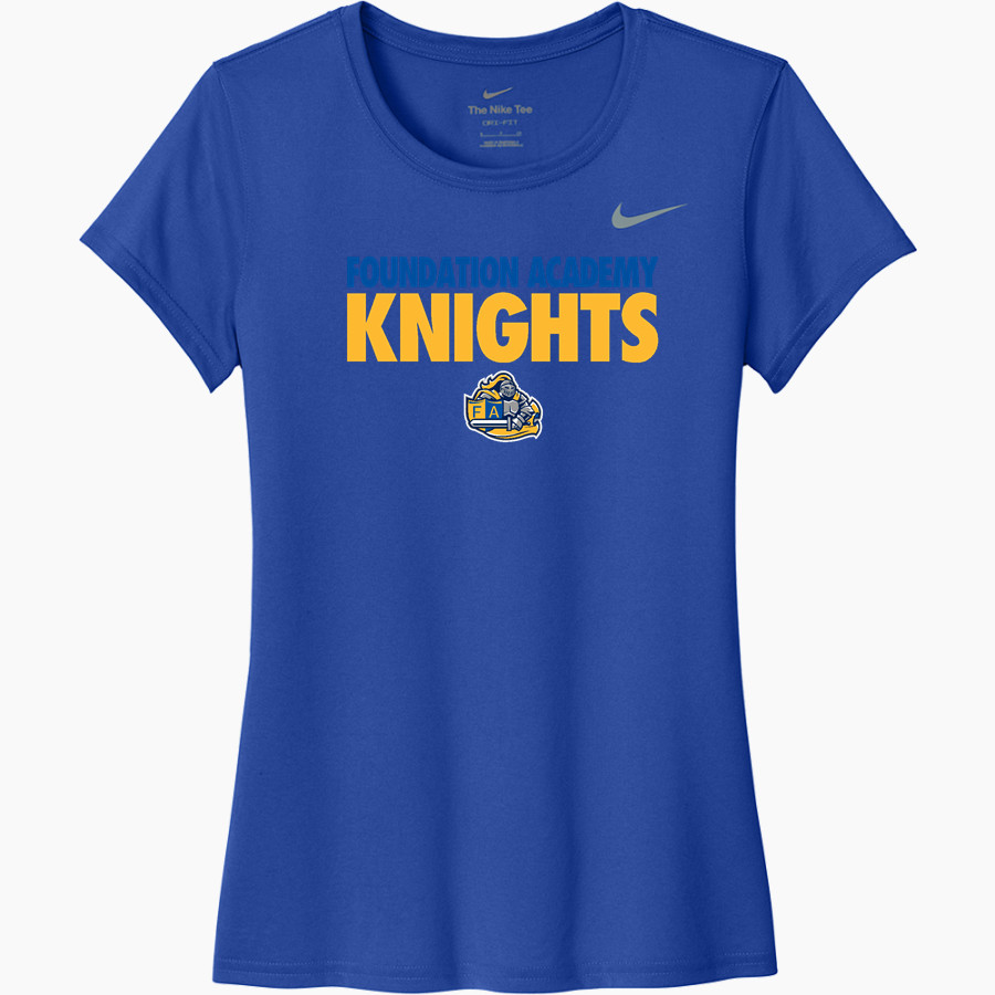 FOUNDATION ACADEMY Knights <span class="pdp-name-mascot">FOUNDATION ACADEMY CHARTER SCHOOL Knights</span> Nike Women's Team Legend Short Sleeve Tee