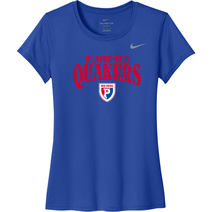 Plainfield Quakers <span class="pdp-name-mascot">Plainfield Quakers</span> Nike Women's Team Legend Short-Sleeve Tee