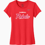 Carroll Rebels Nike Women's Team Legend Short Sleeve Tee Front Thumbnail