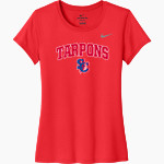 SOUTH CAMERON HIGH SCHOOL TARPONS Nike Women's Team Legend Short Sleeve Tee Front Thumbnail